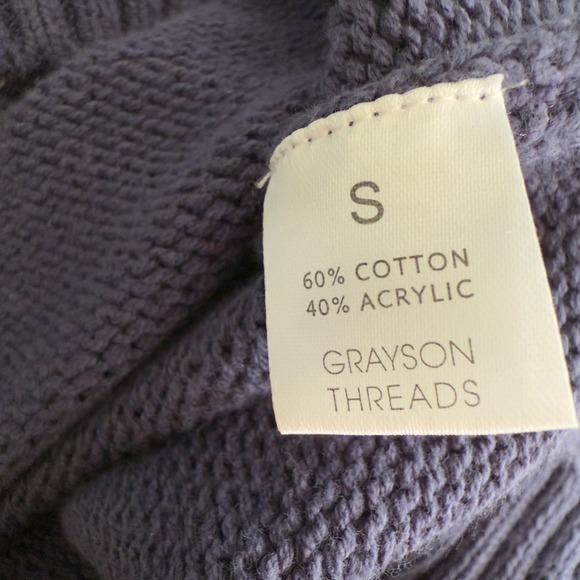 Cropped Teddy Bear Flag Sweater Grayson Threads Cute Knit Americana Style Value - Picture 5 of 7